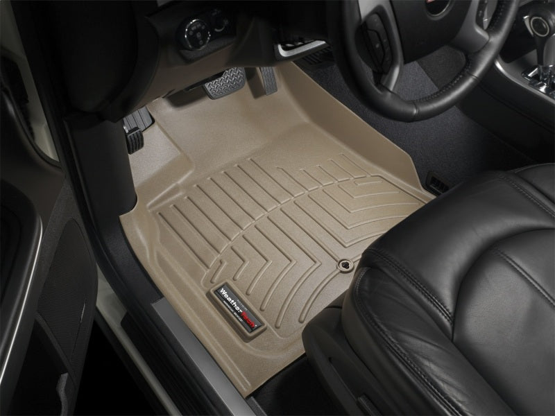 WeatherTech 08+ GMC Acadia Front FloorLiner - Tan