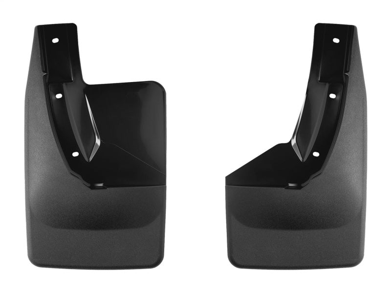 WeatherTech 2022 Ford Maverick (Incl. Hybrid) Rear No Drill MudFlaps - Black