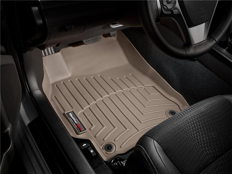 WeatherTech 2014+ Jaguar F-Type Front FloorLiner - Tan