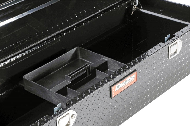 Dee Zee Universal Tool Box - Red Crossover - Single Lid Black BT Mid Size