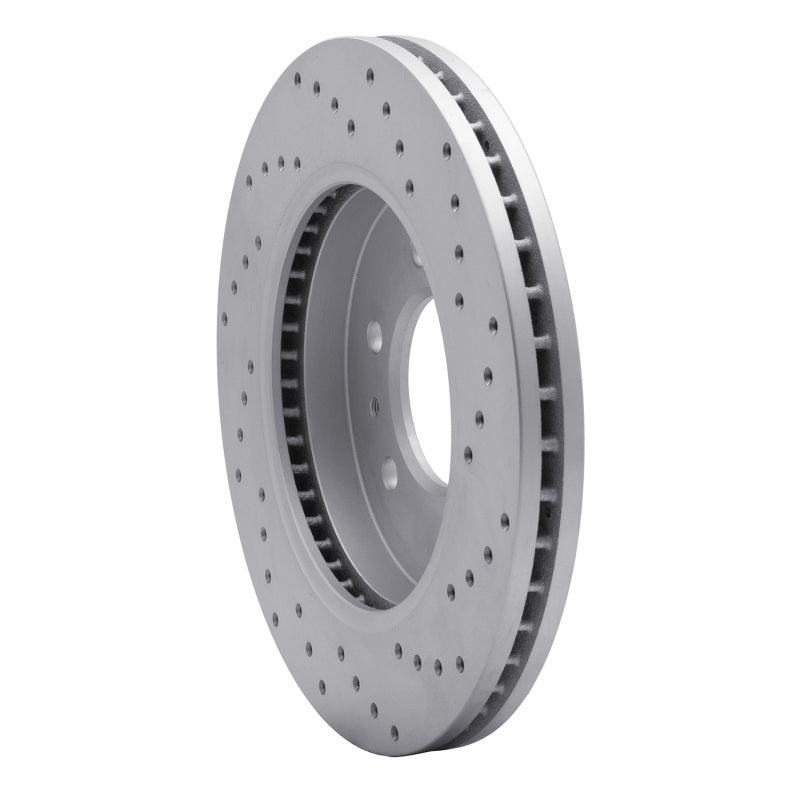 DFC 09-09 Ford F-150 Rwd Front Left Drilled Geoperformance Rotor