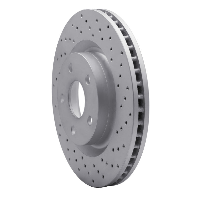 DFC 08-09 Pontiac G8 Front Left Drilled Geoperformance Rotor