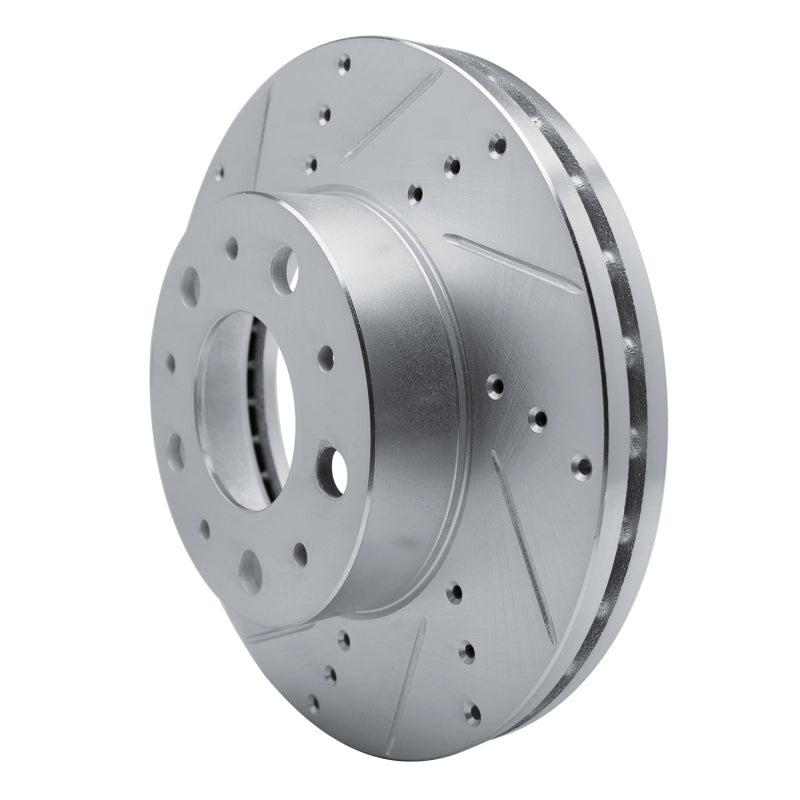 R1 14-25 Ram Promaster 2500 Front Left Drilled & Slotted Silver Brake Rotor