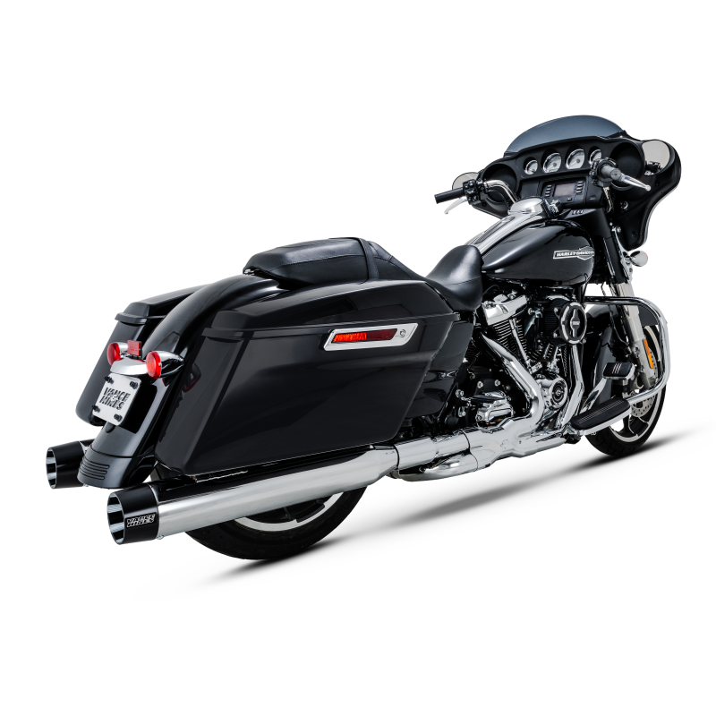 Vance & Hines 17-23 Harley-Davidson Touring/CVO Blackbird 450 Slip-ons - Chrome