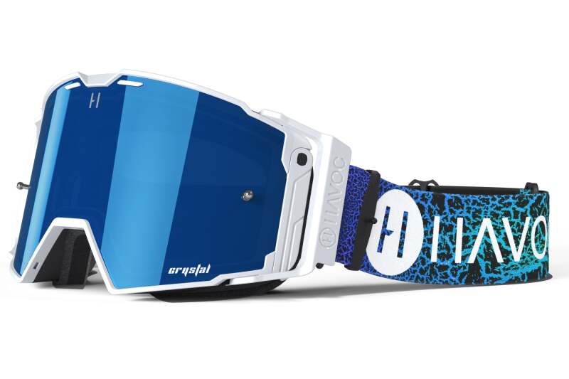 Havoc Racing Helios Off-Road Goggle Blue Dragon