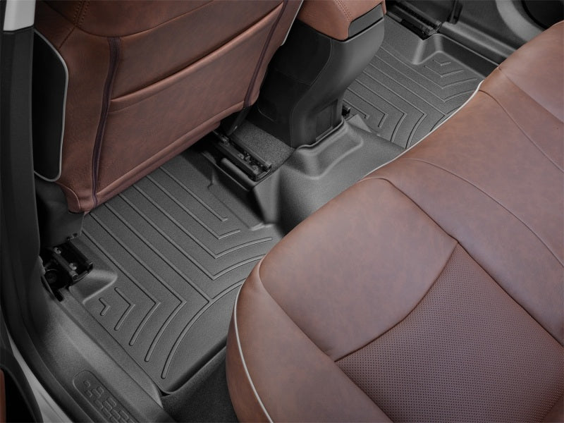 WeatherTech 2016+ Fiat 500x Rear FloorLiner - Black