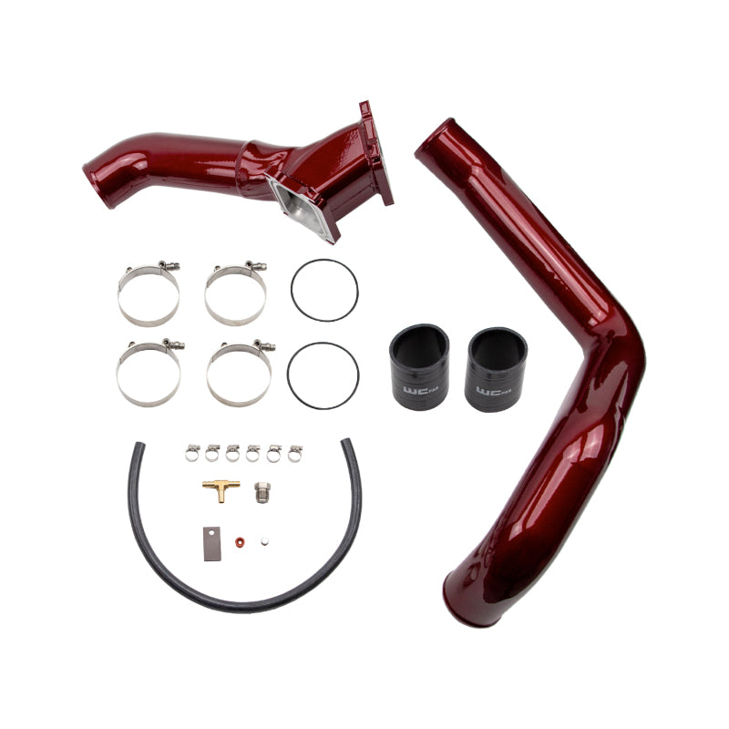 Wehrli 01-04 Chevrolet 6.6L LB7 Duramax 3in Y-Bridge Kit - Gloss Black