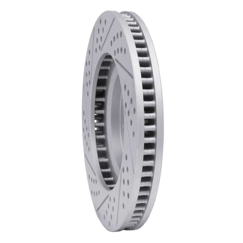 R1 03-07 Cadillac Cts Front Right Drilled & Slotted Geo-Carbon Rotor