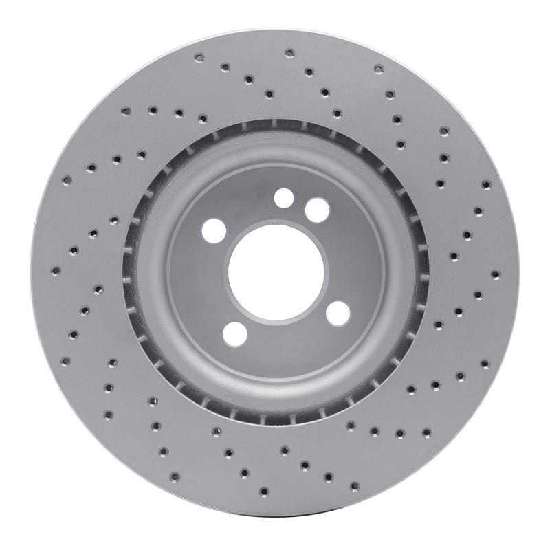 DFC 09-14 Mini Cooper Clubman Front Left Drilled Geoperformance Rotor