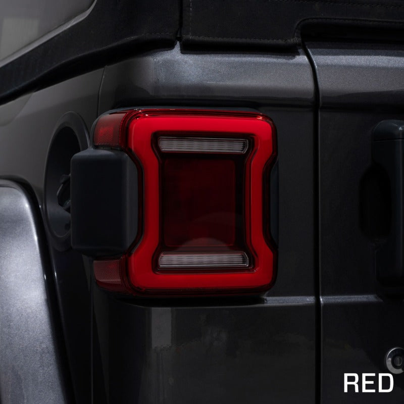 Form Lighting 2018-2023 Jeep Wrangler LED Tail Lights Red (Pair)