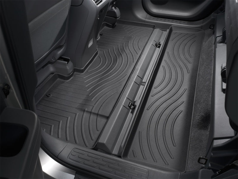 WeatherTech 06+ Honda Ridgeline Rear FloorLiner - Black
