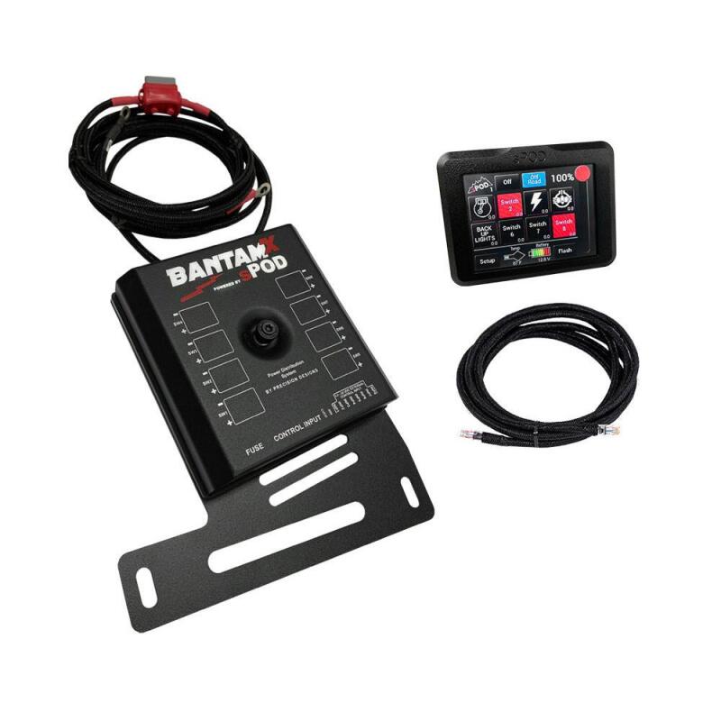 sPOD 07-18 Jeep Wrangler JK BantamX Touchscreen