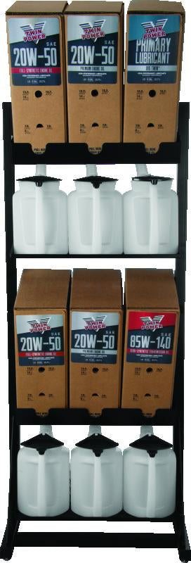 Twin Power Rack for 6 Gallon Bag-In-Box