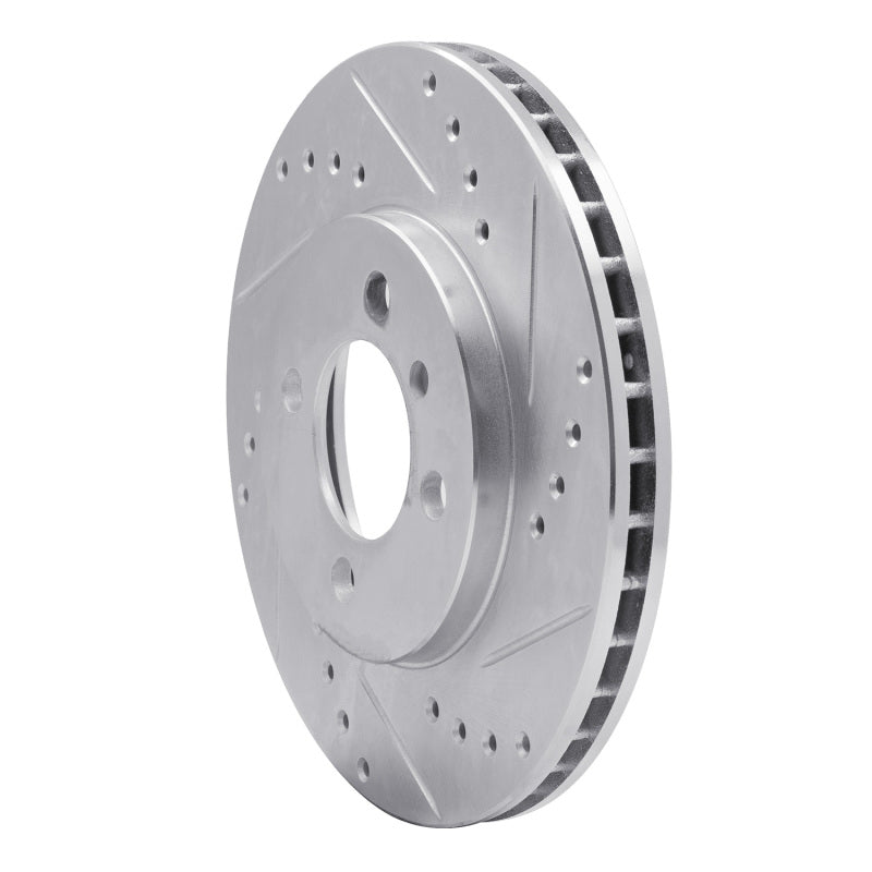 DFC 84-91 BMW 325I (USA/Canada) Front Right Drilled & Slotted Silver Brake Rotor