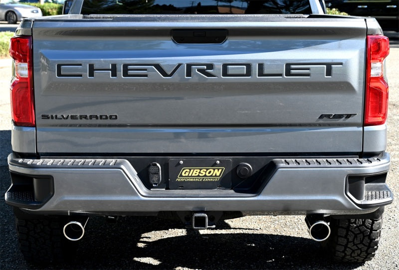 Gibson 19-23 Silverado/GMC Sierra 1500 5.3L Crew Cab Cat-Back Dual Extreme Exhaust