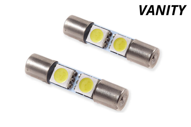 Diode Dynamics 28mm SMF2 LED Bulb Warm - White (Pair)