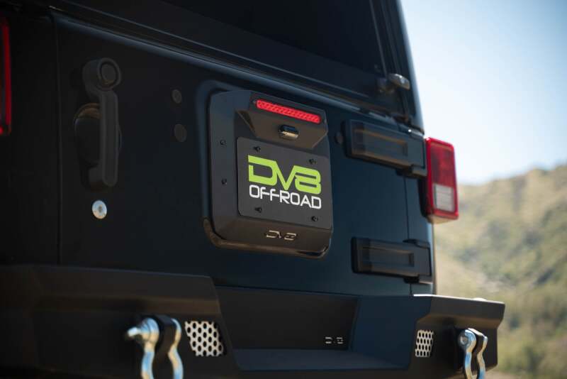 DV8 Offroad 07-18 Jeep Wrangler JK Spare Tire Delete