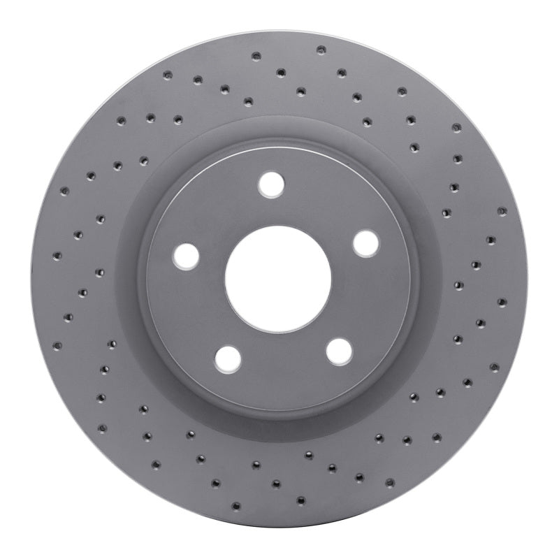 DFC 08-09 Pontiac G8 Front Left Drilled Geoperformance Rotor