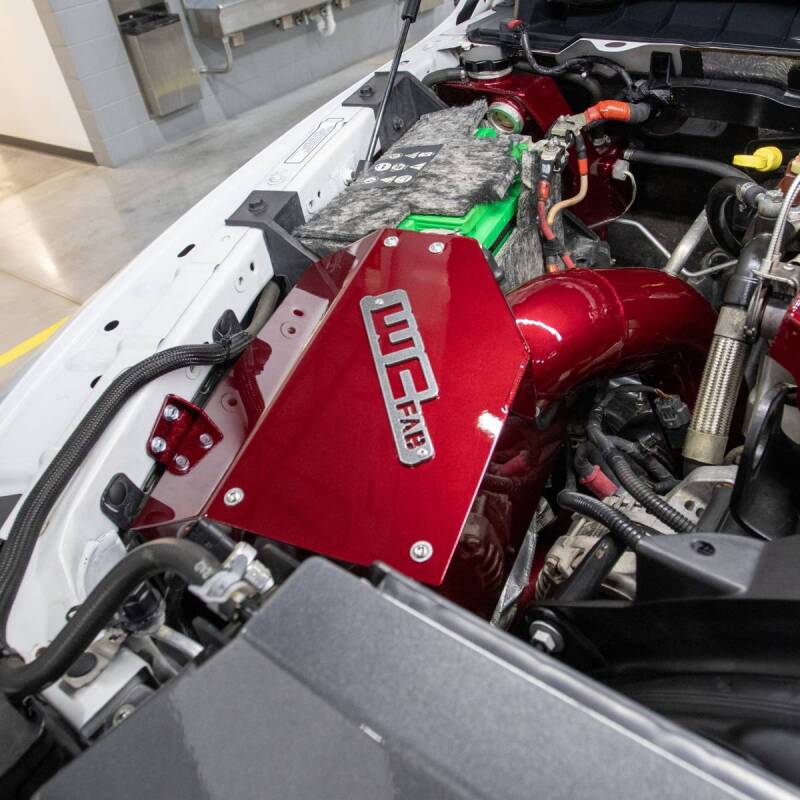 Wehrli 13-18 Chevrolet 6.7L Cummins 4in Intake Kit - Candy Red