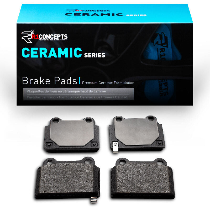 R1 08-15 Mitsubishi Lancer Rear R1 Ceramic Brake Pads