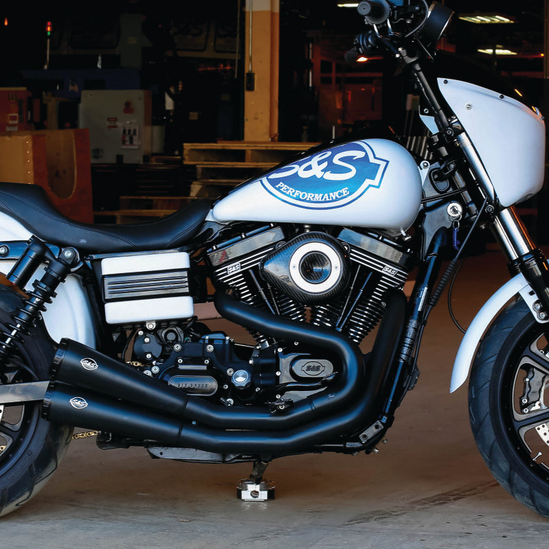 S&S Cycle 01-15 Fuel-Injected Softail Models Stealth Air Cleaner Kit w/ Carbon Fiber Cover