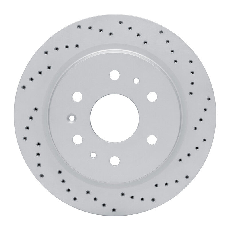 DFC 19-26 Cadillac Escalade Rear Right Drilled Geoperformance Rotor