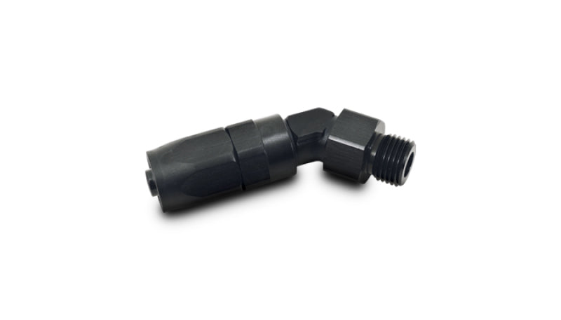 Vibrant Male -12AN 45 Degree Hose End Fitting - 1-1/6-12 Thread (12)