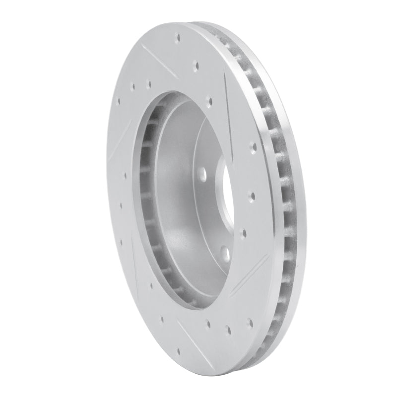 R1 82-88 Chevrolet Camaro Rear Left Drilled & Slotted Silver Brake Rotor
