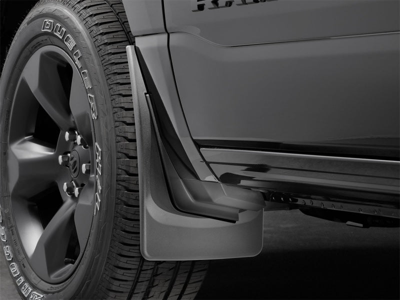 WeatherTech 2025 Dodge RAM 1500 No Drill Front & Rear MudFlaps - Black