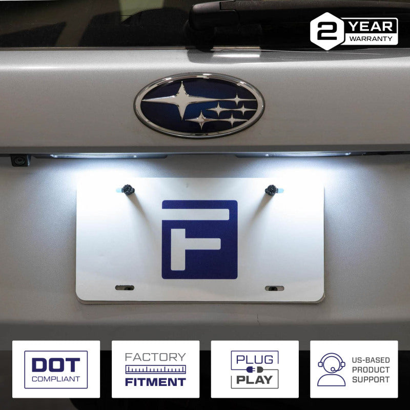Form Lighting 2010 Subaru LED License Plate Lights (Pair)