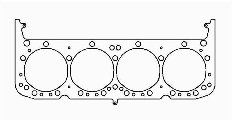 Cometic Chevy Gen1 Small Block V8 .036in MLS Cyl Head Gasket-4.135in Bore-With Edelbrock RPM Heads