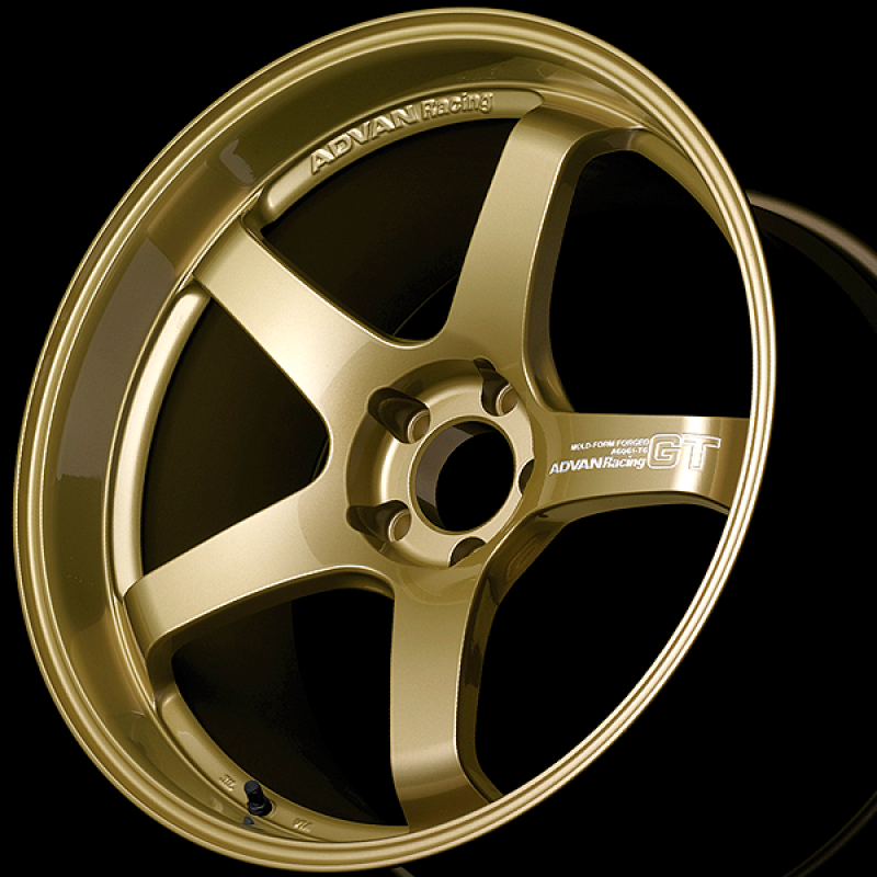 Advan GT for Porsche 18x9.0 / +52 Offset / 5x130 / 71.6mm Bore / Racing Gold Metallic