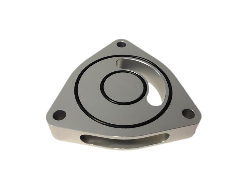 Torque Solution Blow Off BOV Sound Plate (Blue) 11+ Hyundai Veloster Turbo