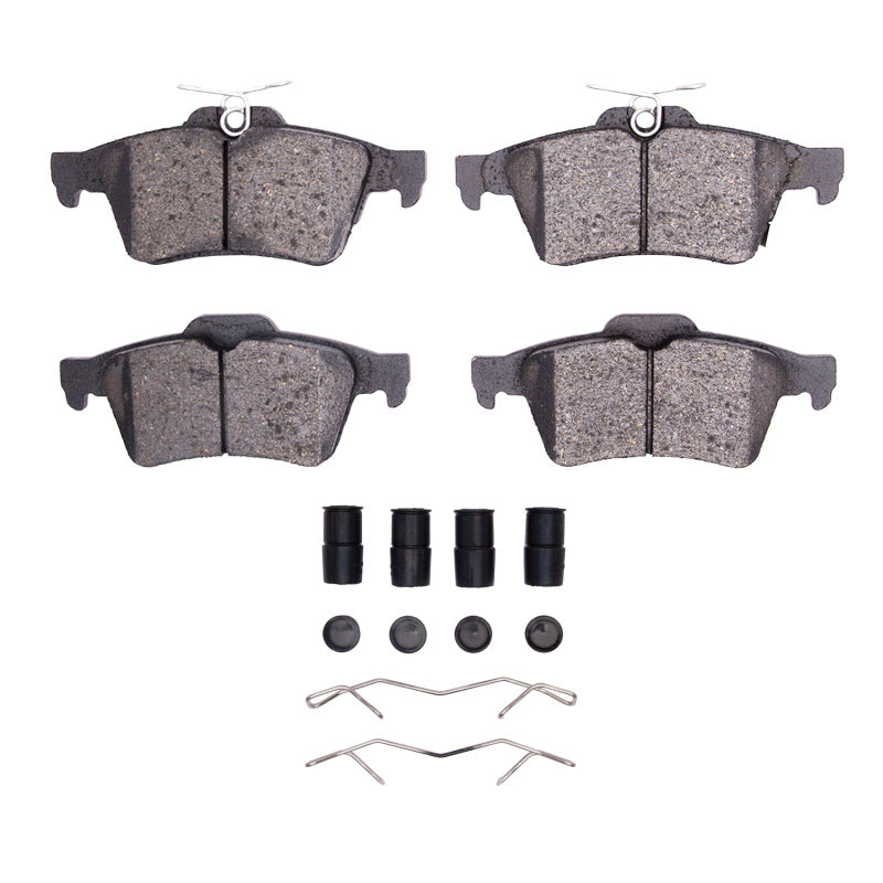 R1 2018-2022 Ford EcoSport Rear R1 Ceramic Pads & Hardware Kit