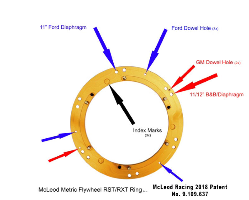 McLeod RST Clutch 1-1/8in X 26 Spline See Flywheel Fitment Info