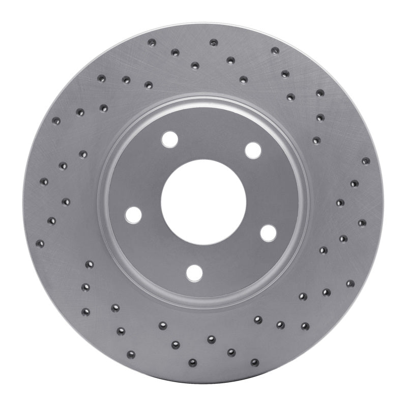 DFC 02-06 Infiniti I35 Front Right Drilled Geoperformance Rotor