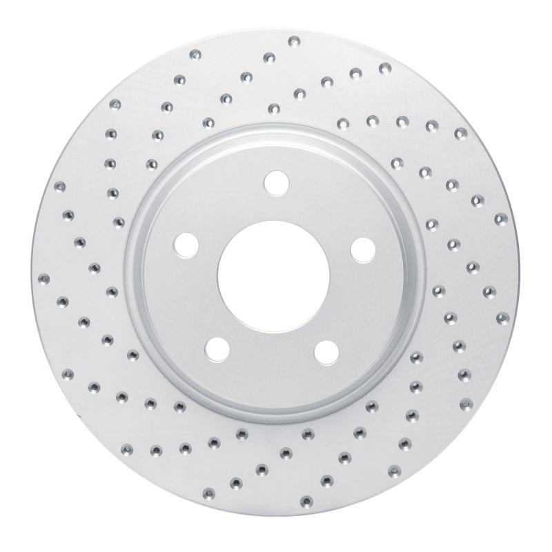 DFC 04-12 Chevrolet Hhr Front Left Drilled Geoperformance Rotor