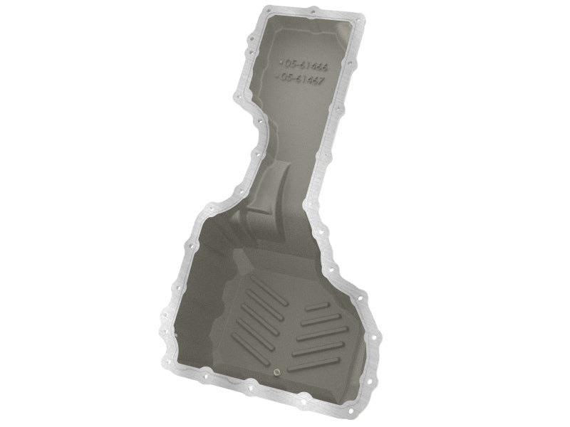 aFe GM Diesel Trucks 20-25 V8-6.6L L5P POWER Street Series Engine Oil Pan Raw w/ Machined Fins