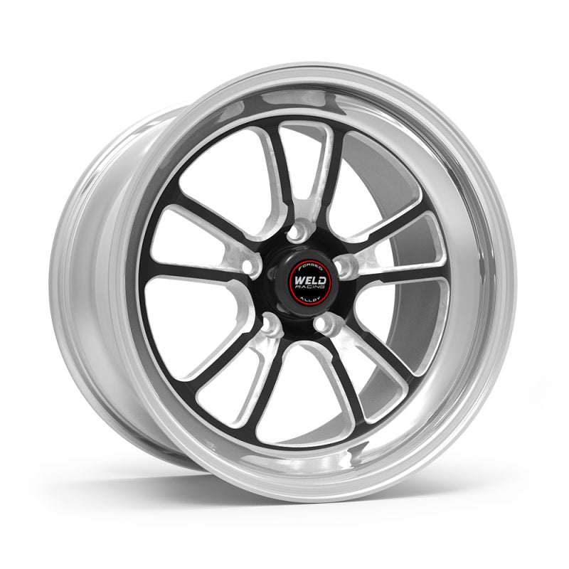 Weld S70 17x4.5 / 5x4.75 BP / 2.2in. BS Black Wheel (Medium Pad) - Non-Beadlock
