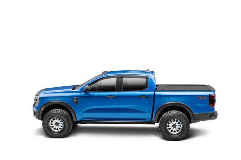 N-Fab Trail Slider Steps 19-20 Ford Ranger Crew Cab All Beds - SRW - Textured Black