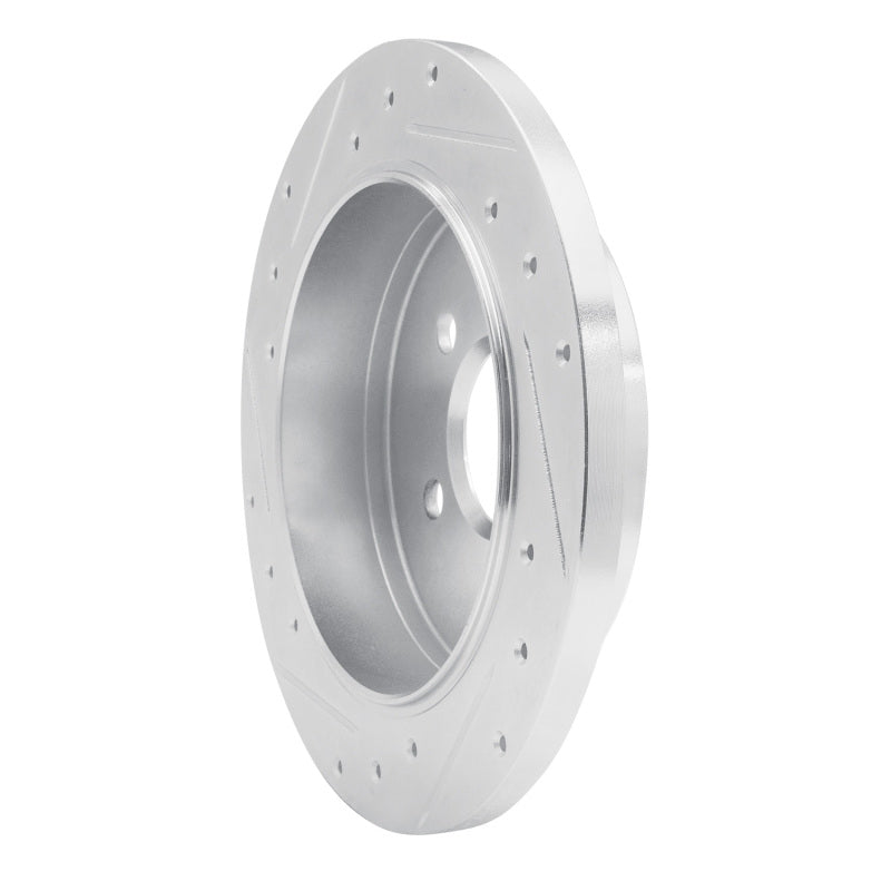 DFC 98-05 Mercedes-Benz ML350 Rear Right Drilled & Slotted Silver Brake Rotor