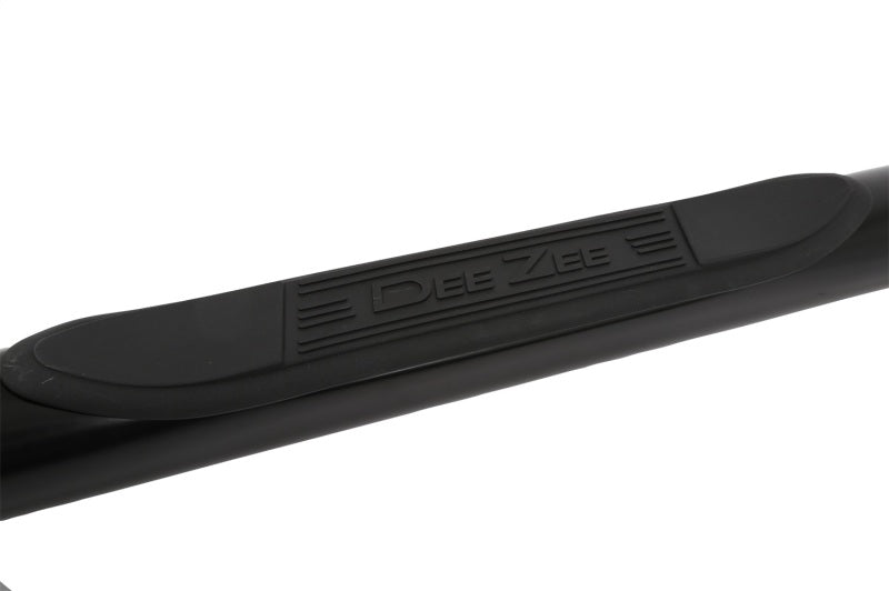 Dee Zee 14-19 Chevrolet Silverado Tubes - 3In Round Black Steel ExtCab