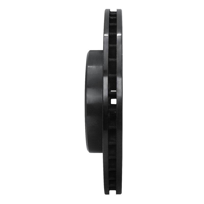 R1 93-98 Toyota T100 Front Right Drilled & Slotted Black Brake Rotor