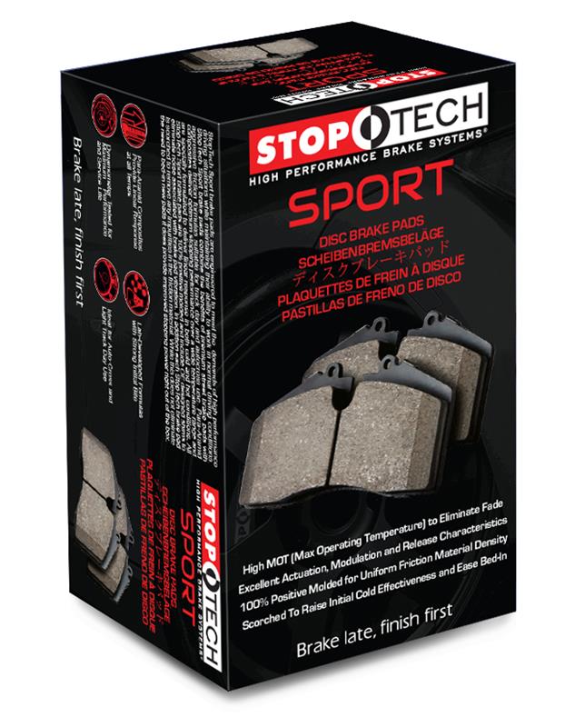 StopTech Performance 13-15 BMW 320i Front Brake Pads
