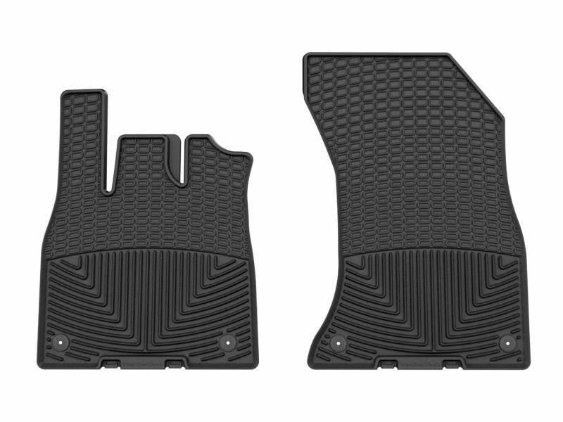 WeatherTech 18-25 Audi Q5 1st Row Front All-Weather Floor Mats - Black