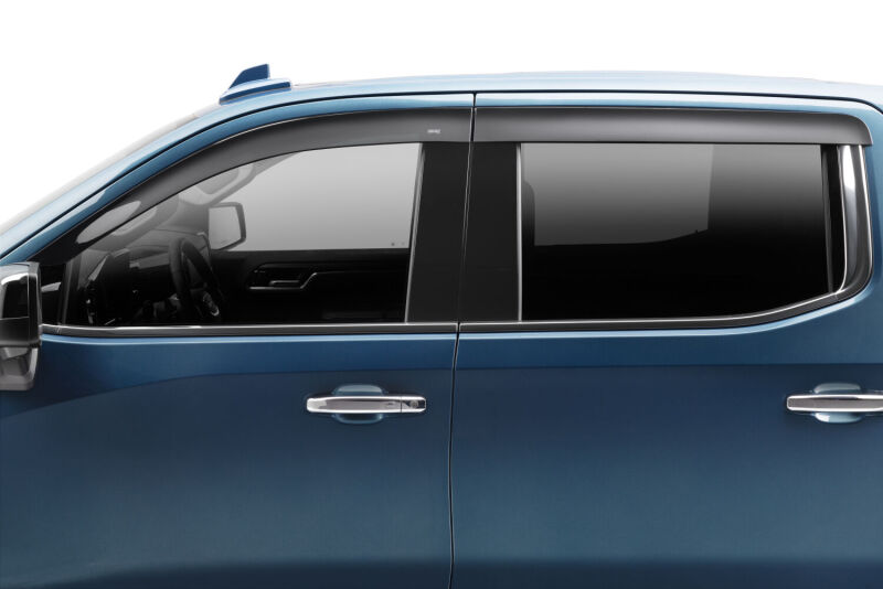 Husky Liners 17-24 Nissan Titan CC Ventvisor Low Profile (4pc) - Smoke