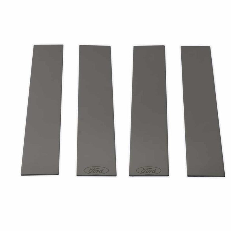 Putco 17-20 Ford SuperDuty - Crew Cab/SuperCab w/o Keypad Black Platinum Pillar Posts Classic