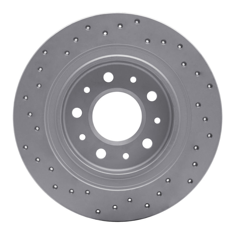 DFC 16-25 Buick Regal Tourx Rear Right Drilled Geoperformance Rotor