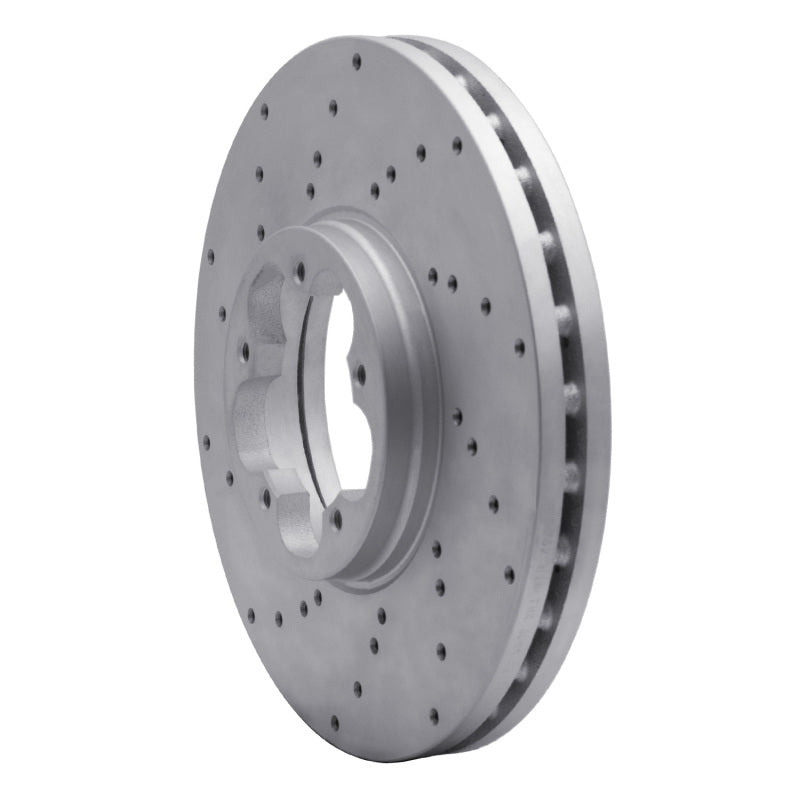 DFC 14-19 Ford Transit-250 Front Left Drilled Geoperformance Rotor