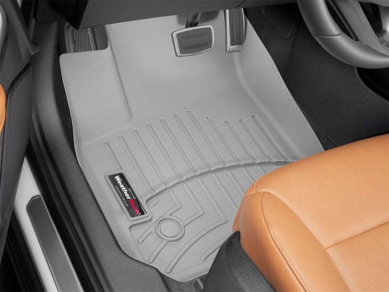 WeatherTech 2019+ Cadillac XT4 Front FloorLiner - Grey